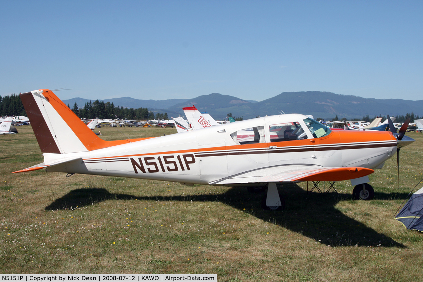 N5151P, 1958 Piper PA-24-250 Comanche C/N 24-167, Arlington fly in 2008