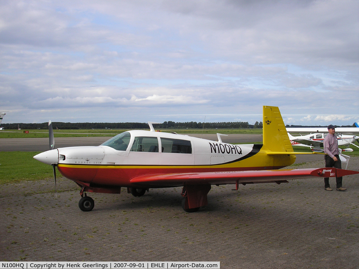 N100HQ, 1978 Mooney M20J 201 C/N 24-0534, Lelystad Airport