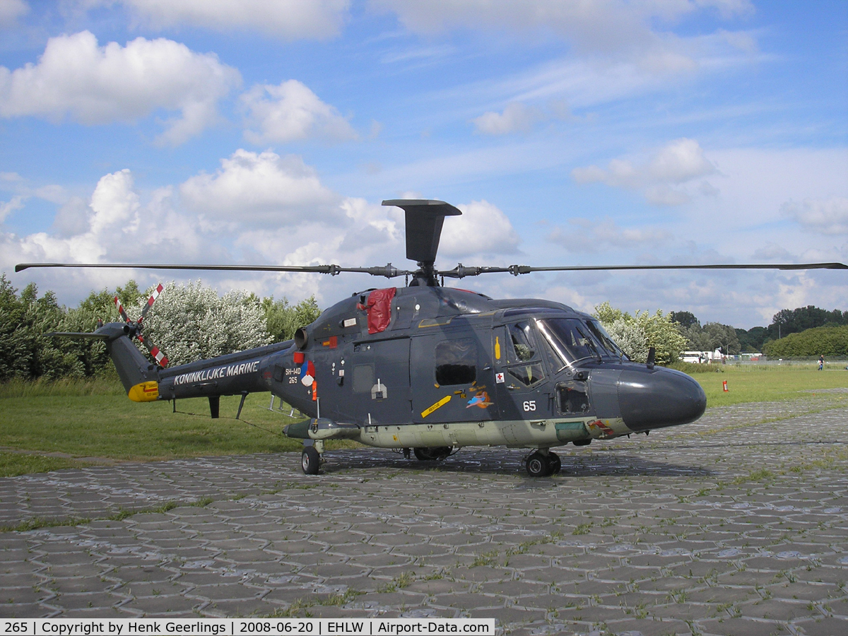 265, Westland SH-14D Lynx C/N 023, Dutch AF Openday , Leeuwarden AFB , 2008