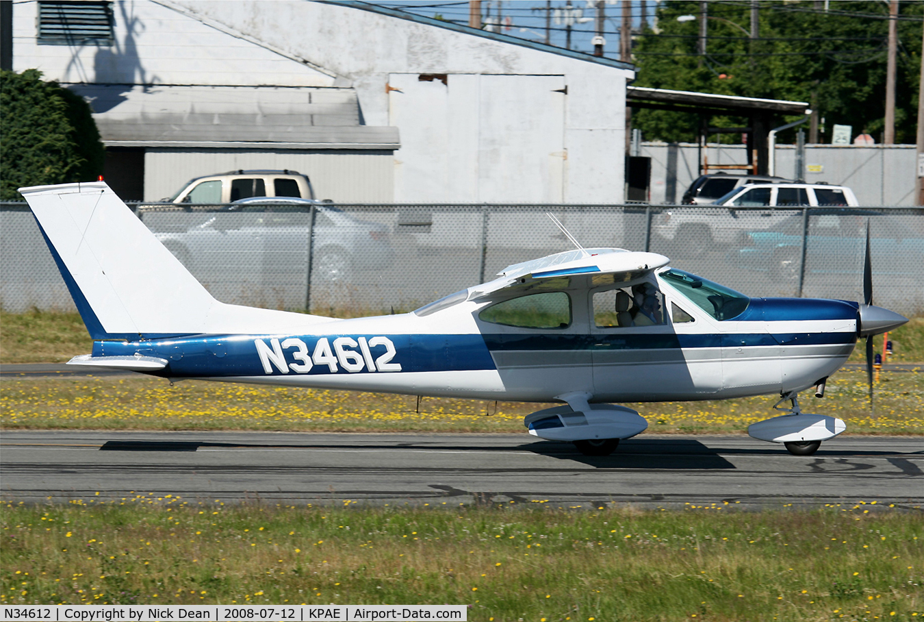 N34612, 1973 Cessna 177B Cardinal C/N 17701901, KPAE 34R