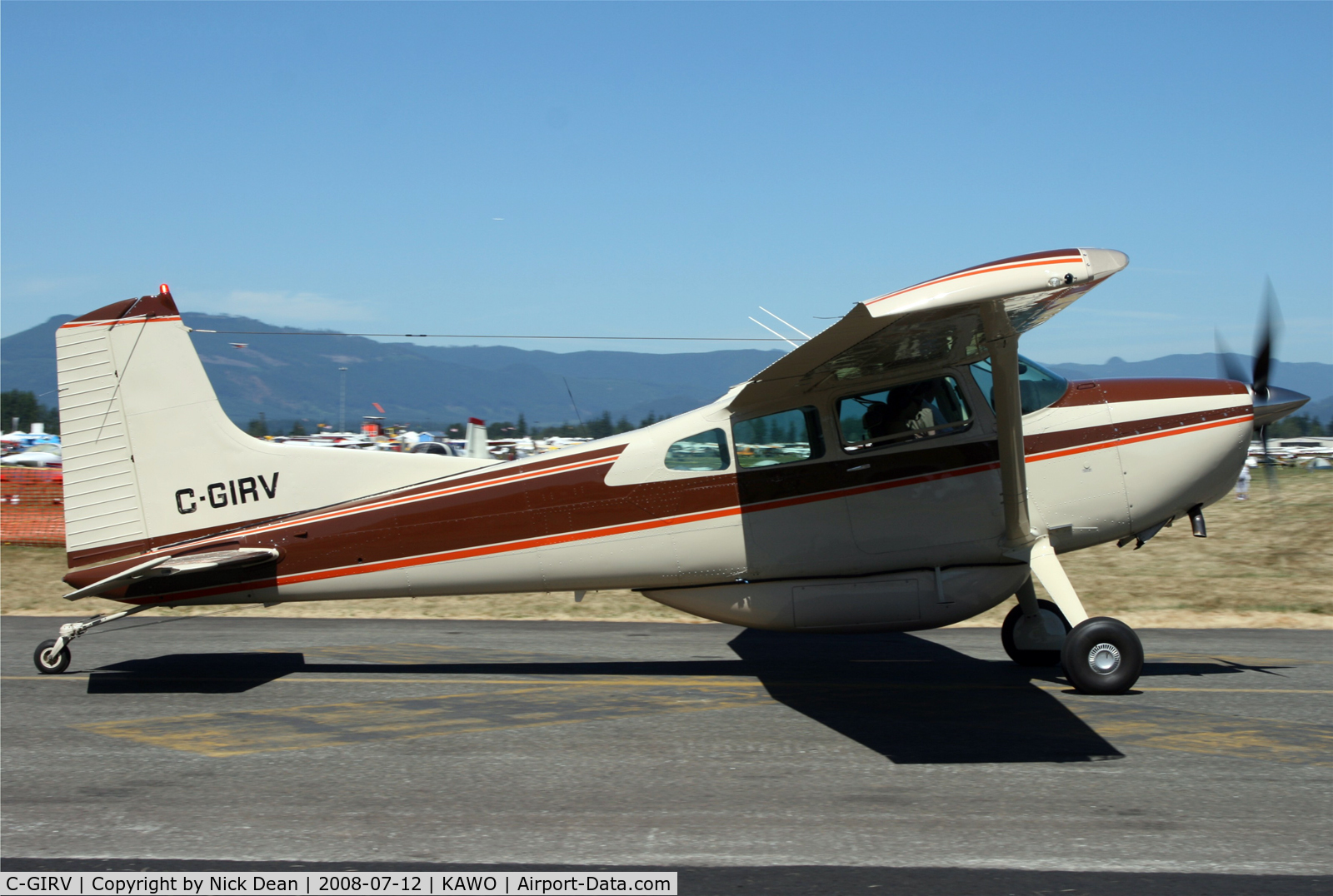 C-GIRV, 1981 Cessna A185F Skywagon 185 C/N 18504194, Arlington fly in