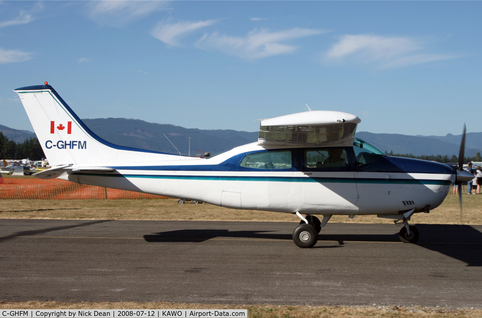 C-GHFM, 1974 Cessna T210L Turbo Centurion C/N 21060385, Arlington fly in