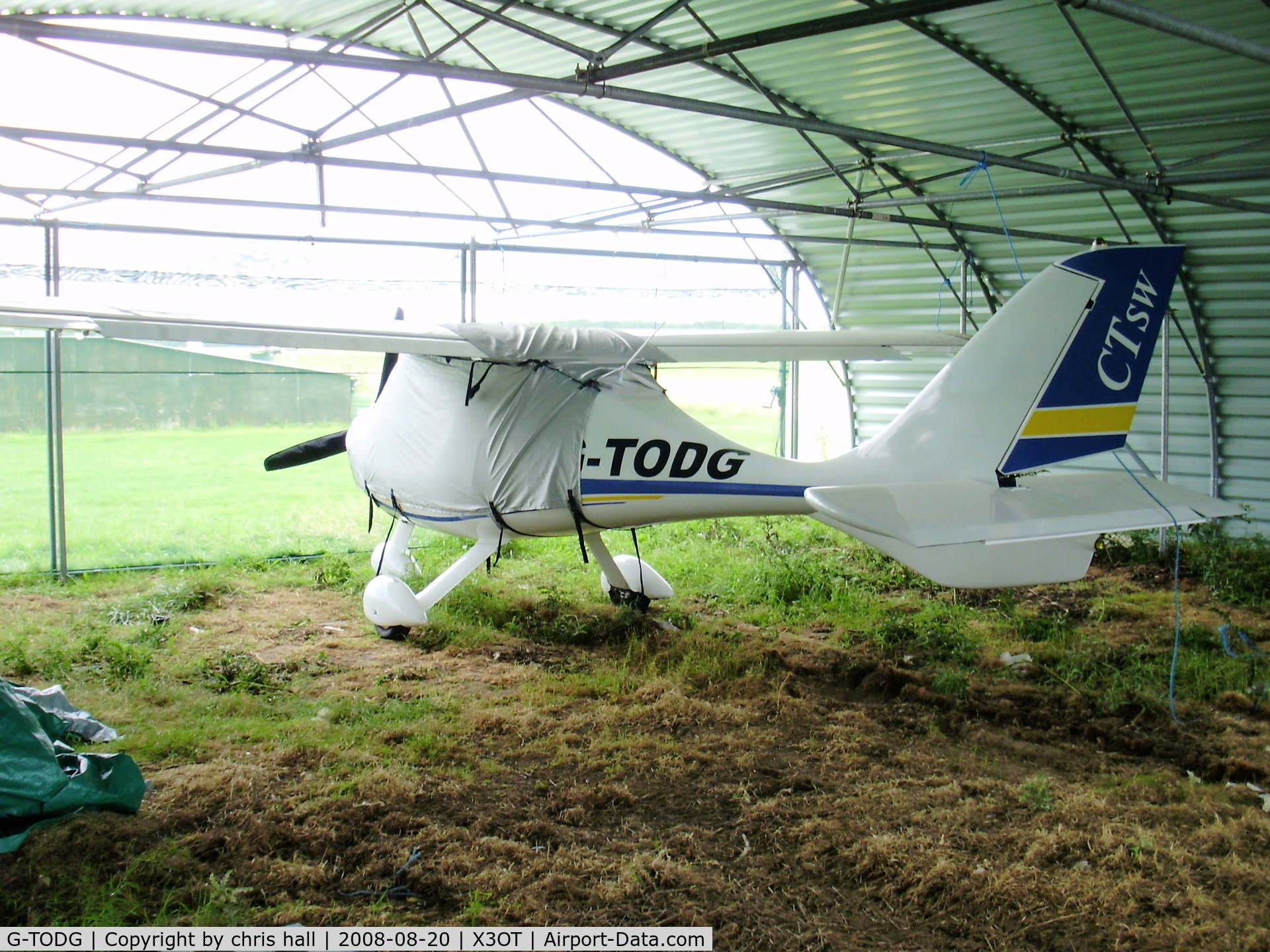 G-TODG, 2007 Flight Design CTSW C/N 8288, Otherton Microlight Airfield