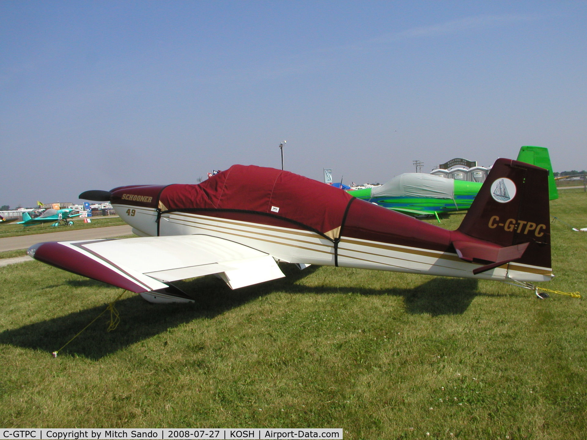 C-GTPC, 2008 Vans RV-8 C/N 82421, EAA AirVenture 2008.