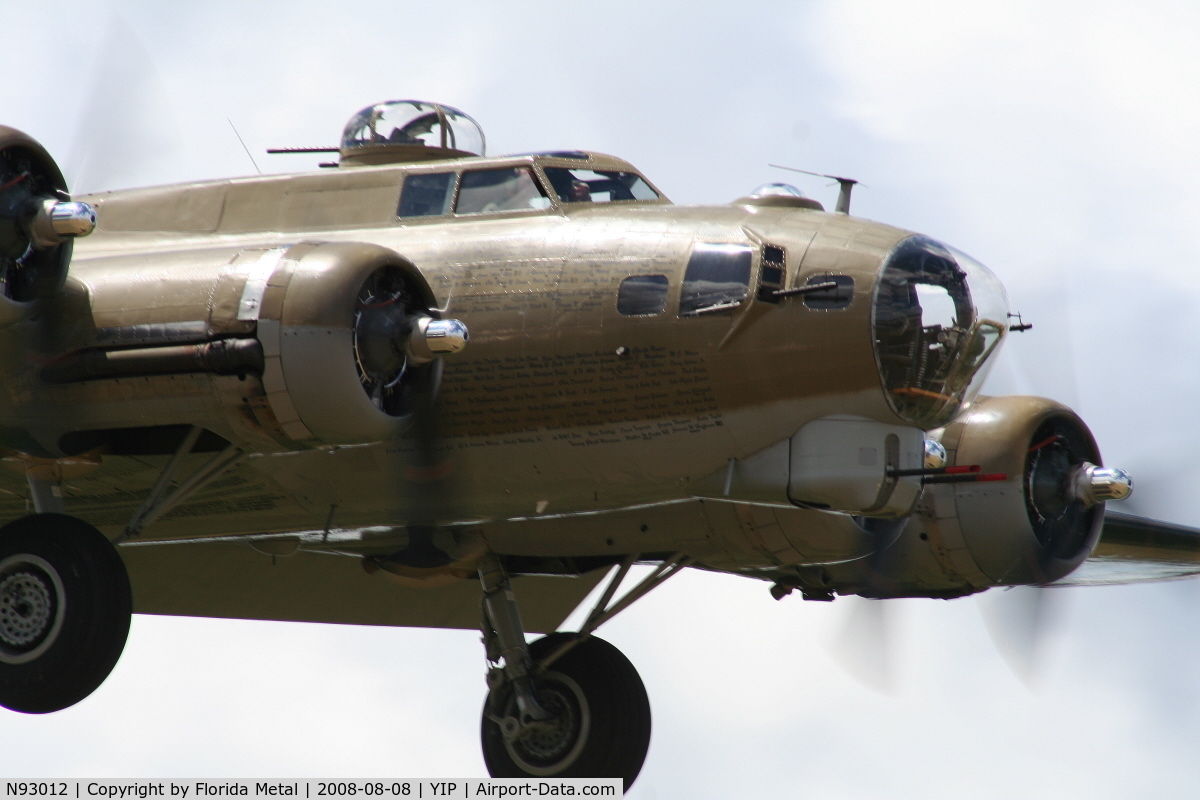 N93012, 1944 Boeing B-17G-30-BO Flying Fortress C/N 32264, Collings Foundation 