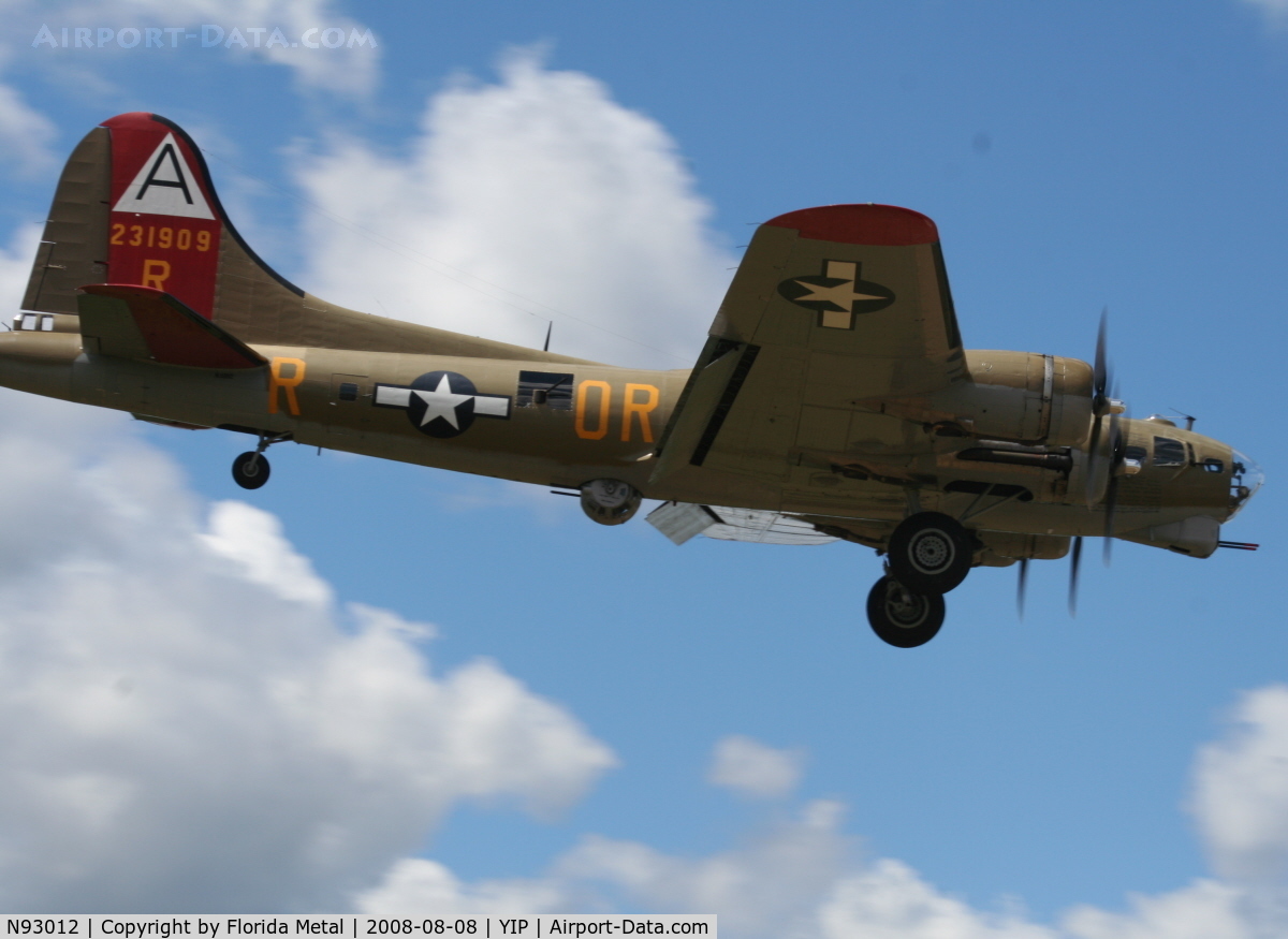 N93012, 1944 Boeing B-17G-30-BO Flying Fortress C/N 32264, Collings Foundation 