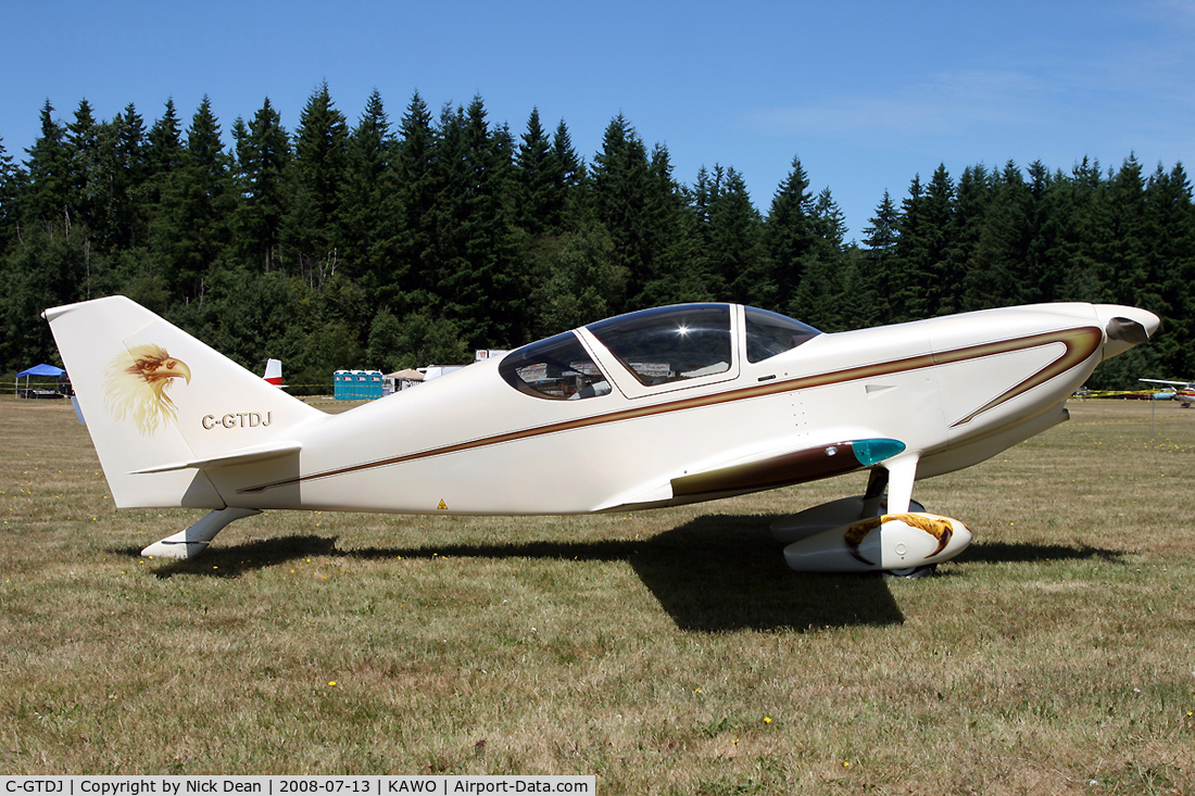 C-GTDJ, 2003 Glasair TD C/N 562, Arlington fly in