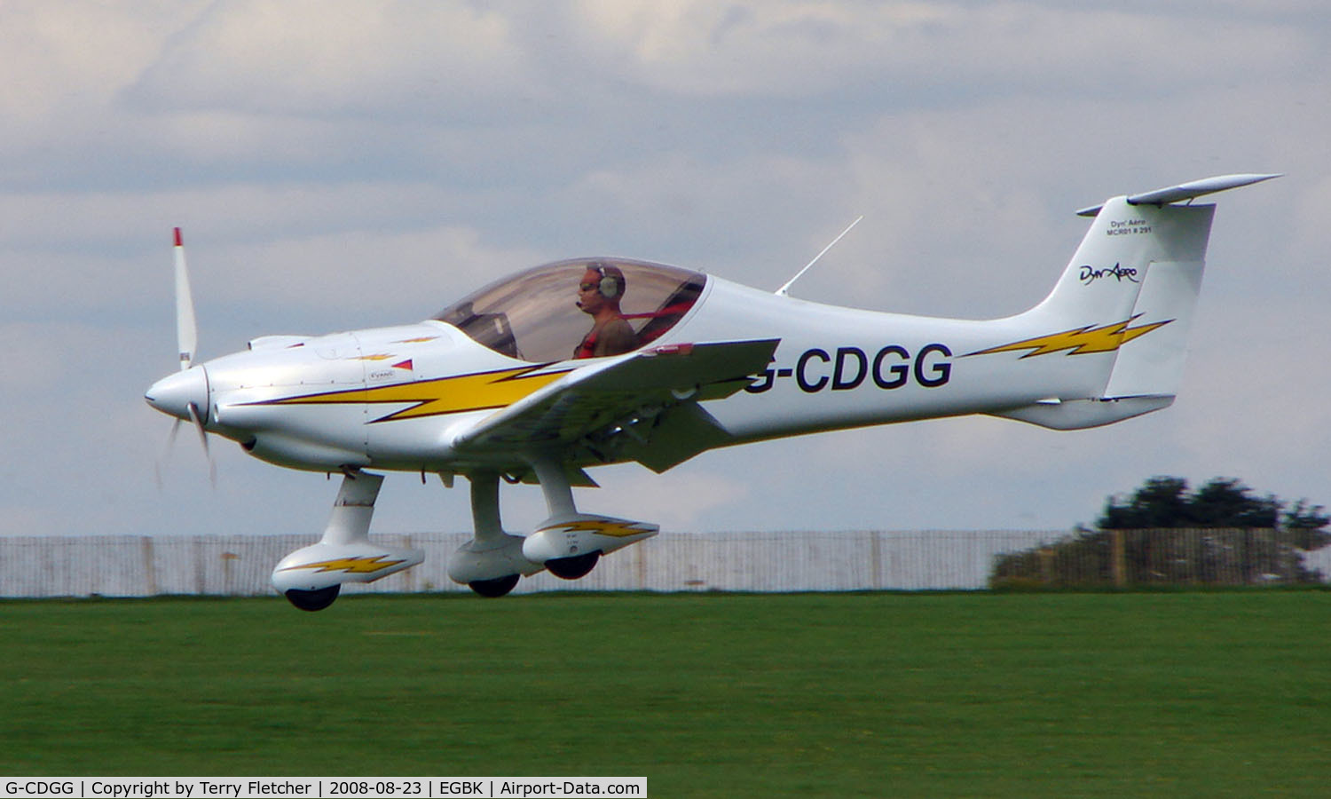 G-CDGG, 2004 Dyn'Aero MCR-01 Club C/N PFA 301A-14267, Visitor to Sywell on 2008 Ragwing Fly-in day