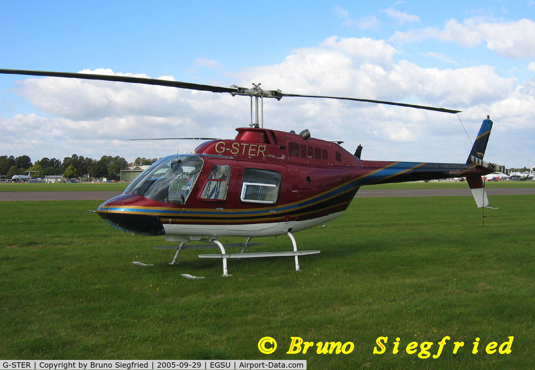 G-STER, 1990 Bell 206B JetRanger III C/N 4116, Duxford Helitech