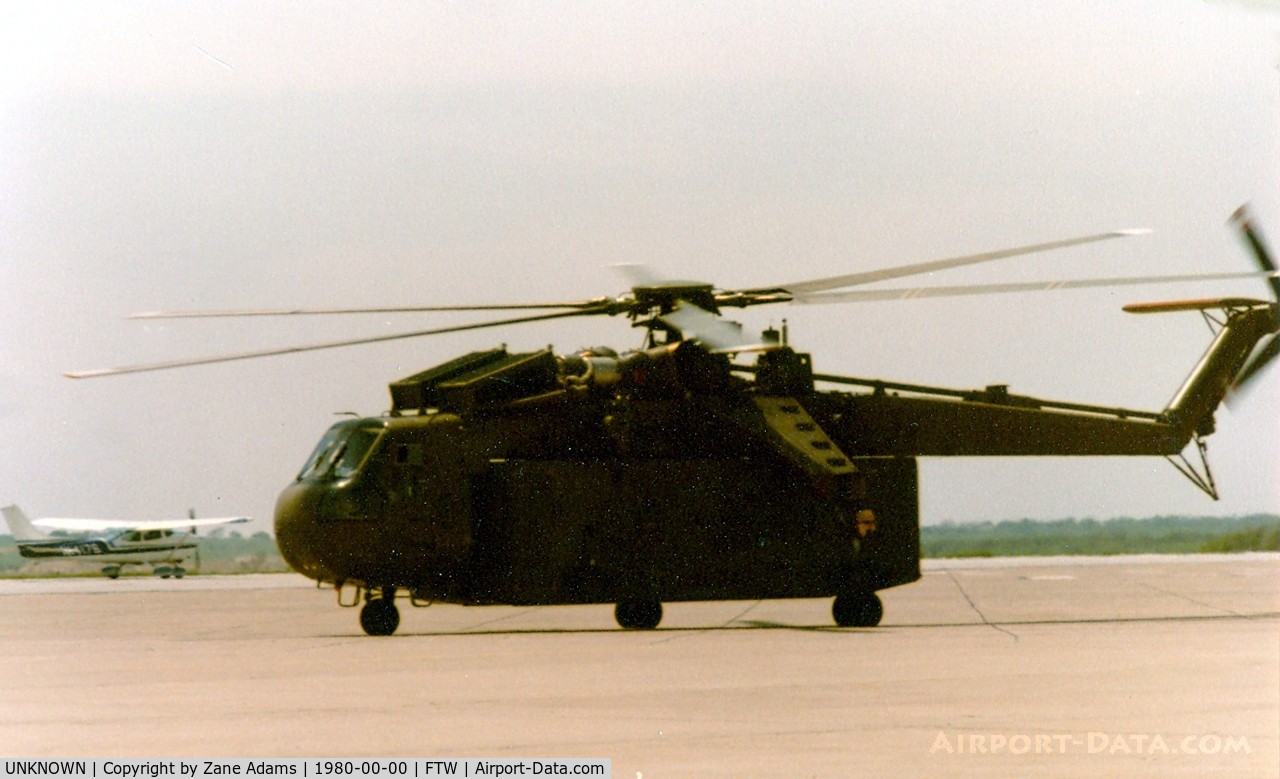 UNKNOWN, , CH-54 at Meacham Field
