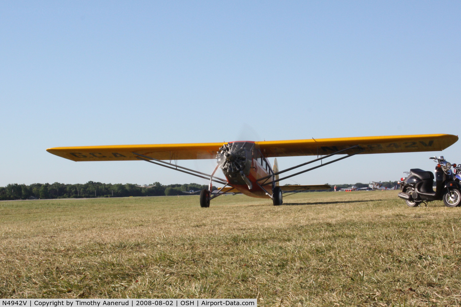 N4942V, 1929 Curtiss-Wright Travel Air A-6000-A C/N 1040, EAA AirVenture 2008