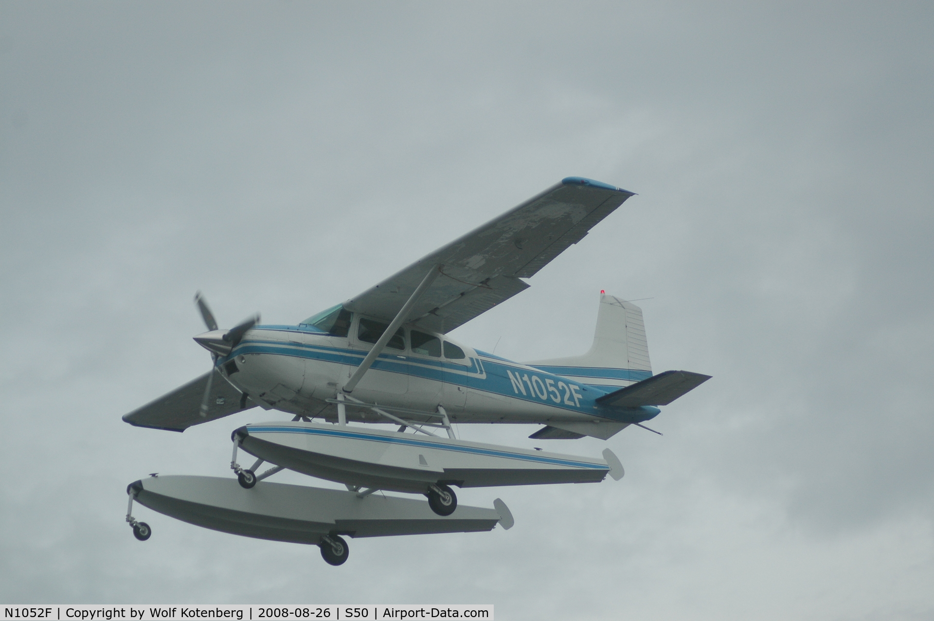 N1052F, 1975 Cessna A185F Skywagon 185 C/N 18502709, final