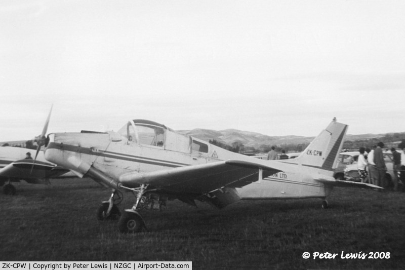 ZK-CPW, Yeoman YA-1 250R Series 2 C/N 119, Southern Aviation Ltd., Invercargill - 1972