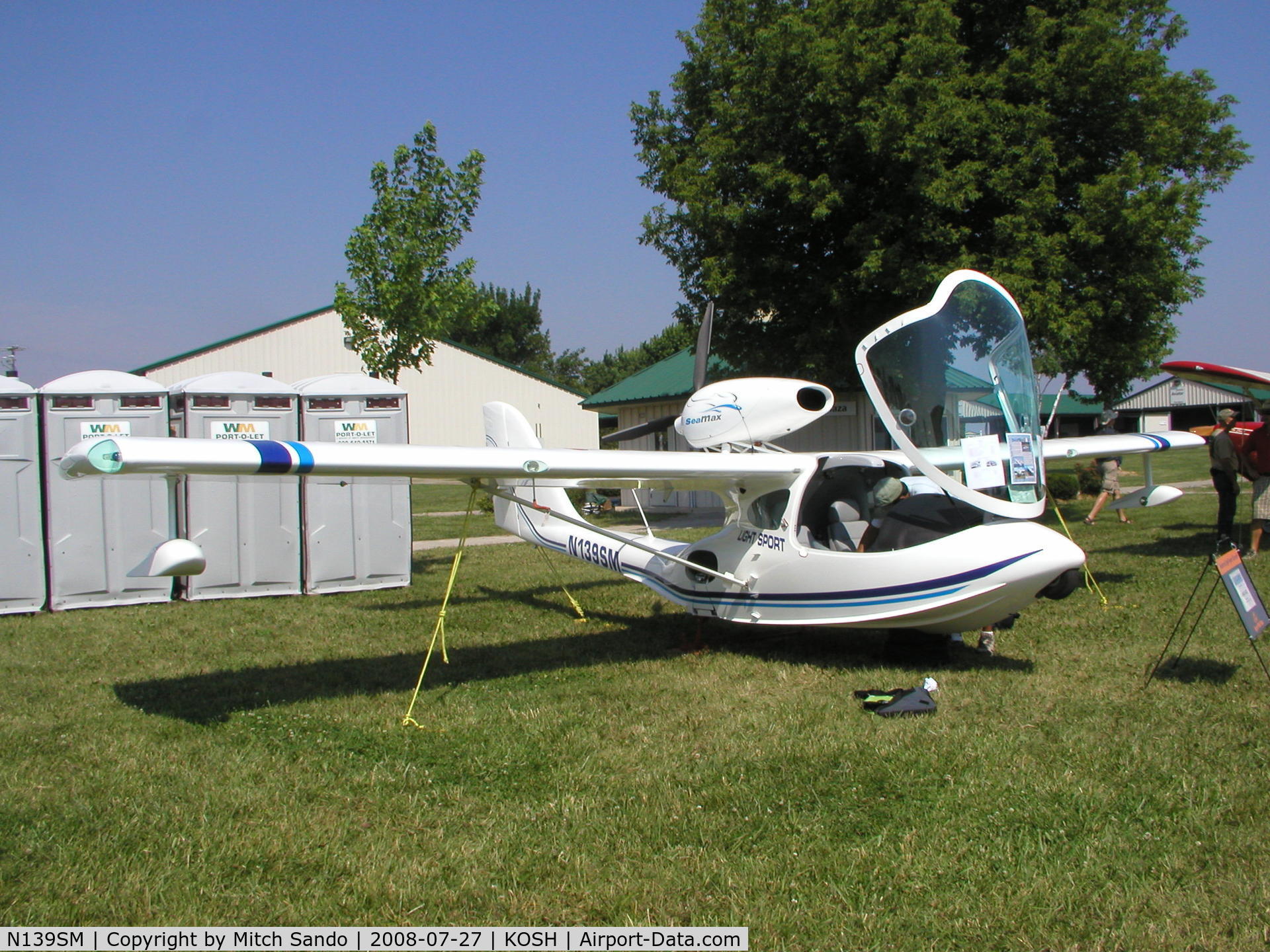 N139SM, 2007 Airmax SeaMax M-22 C/N 41LSA, EAA AirVenture 2008.