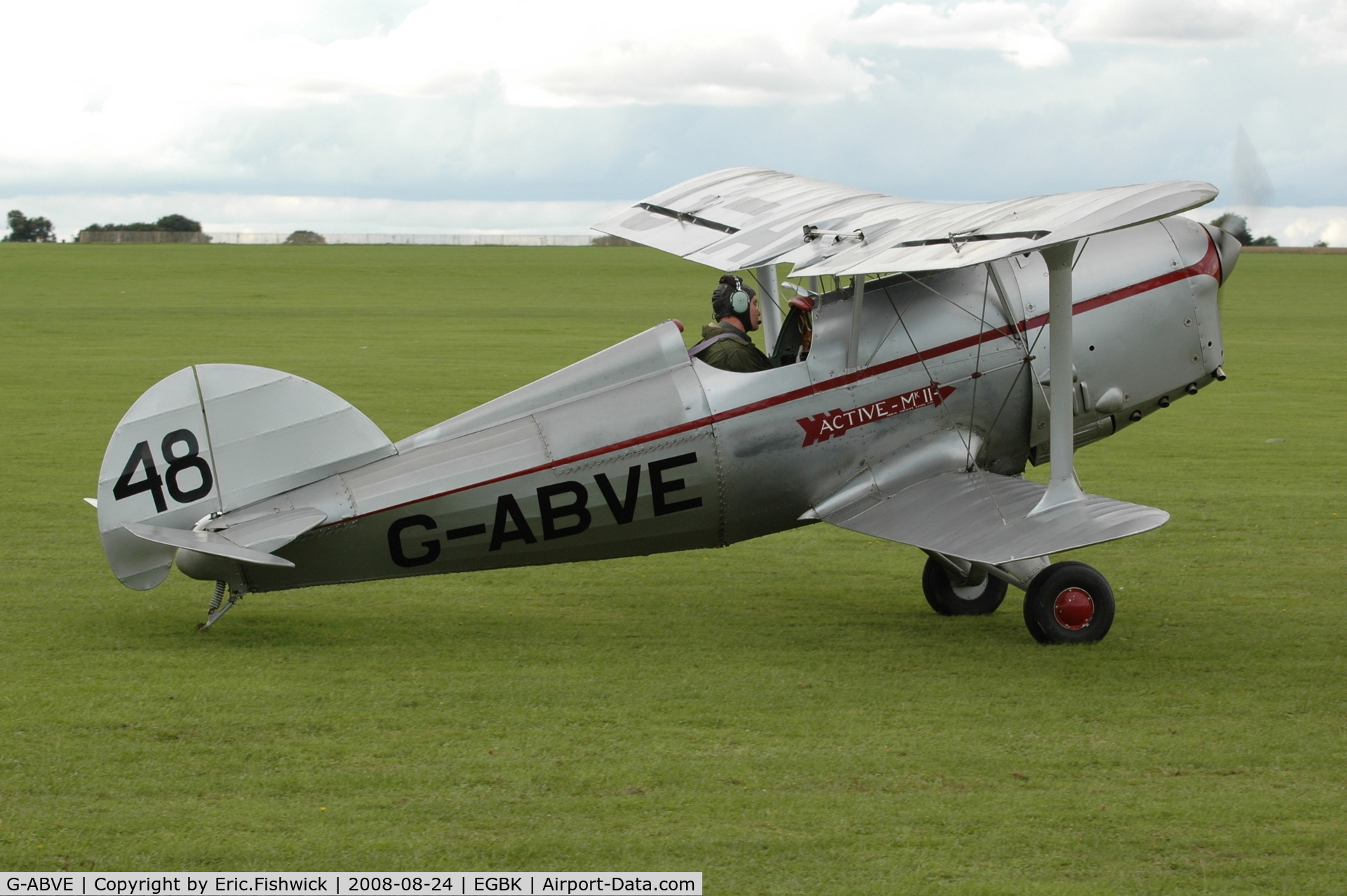 G-ABVE, 1932 Arrow Active 2 C/N 2, 2. G-ABVE at the Sywell Airshow 24 Aug 2008