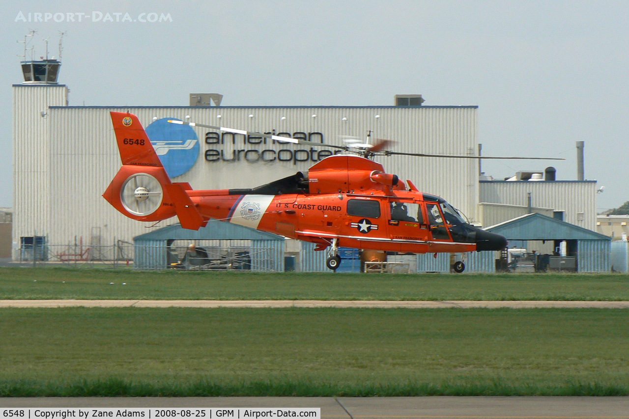 6548, Aérospatiale HH-65B Dolphin C/N 6222, USCG Dolphin at Grand Prairie Municipal