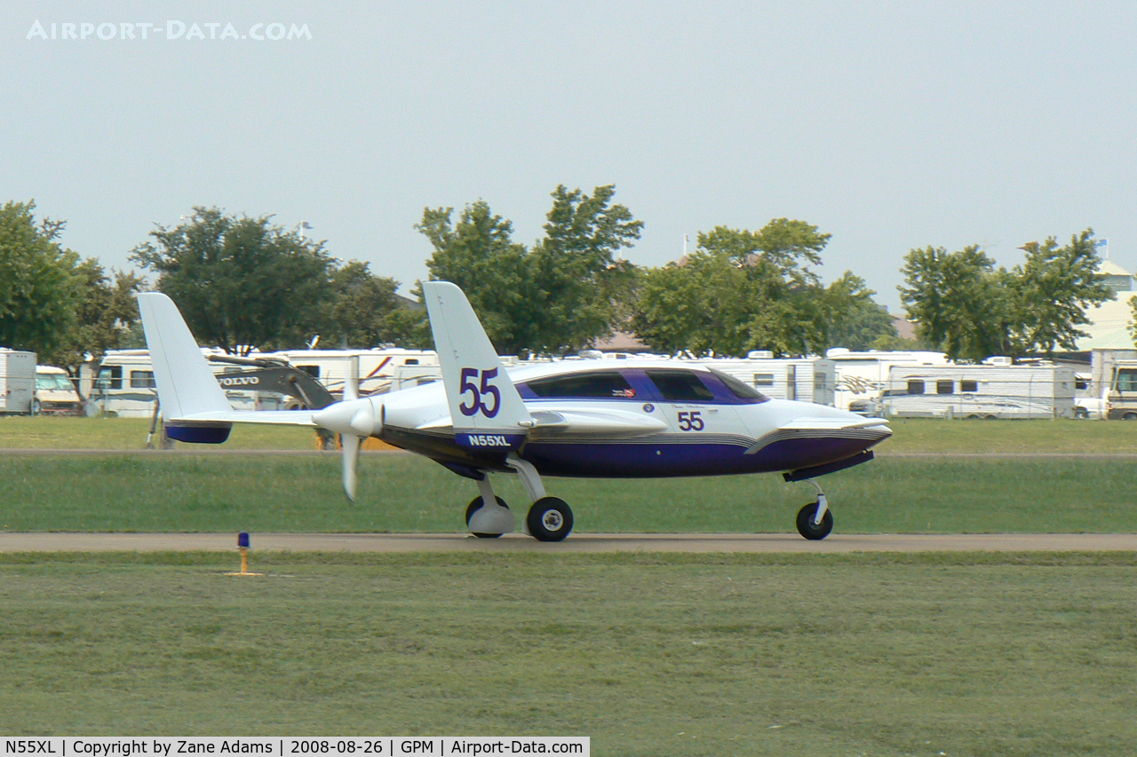 N55XL, 2002 Velocity Velocity C/N 3RX027, At Grand Prairie Municipal