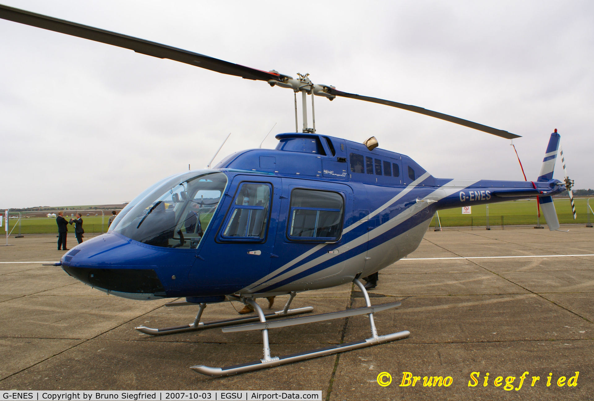G-ENES, 2006 Bell 206B-3 Jet Ranger III C/N 4601, Duxford Helitech