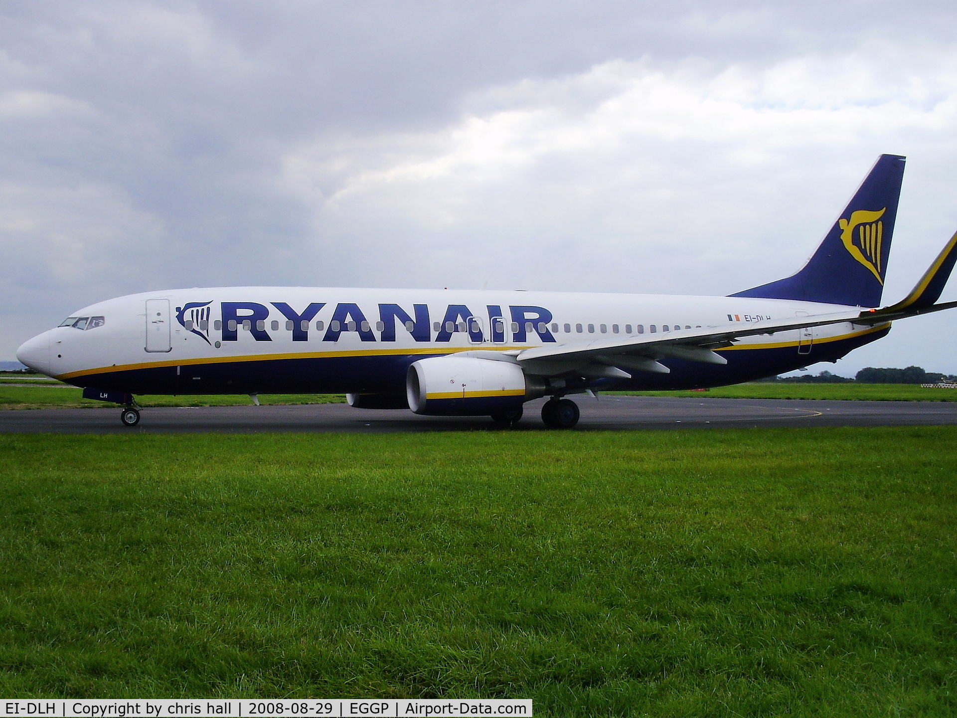 EI-DLH, 2006 Boeing 737-8AS C/N 33590, Ryanair