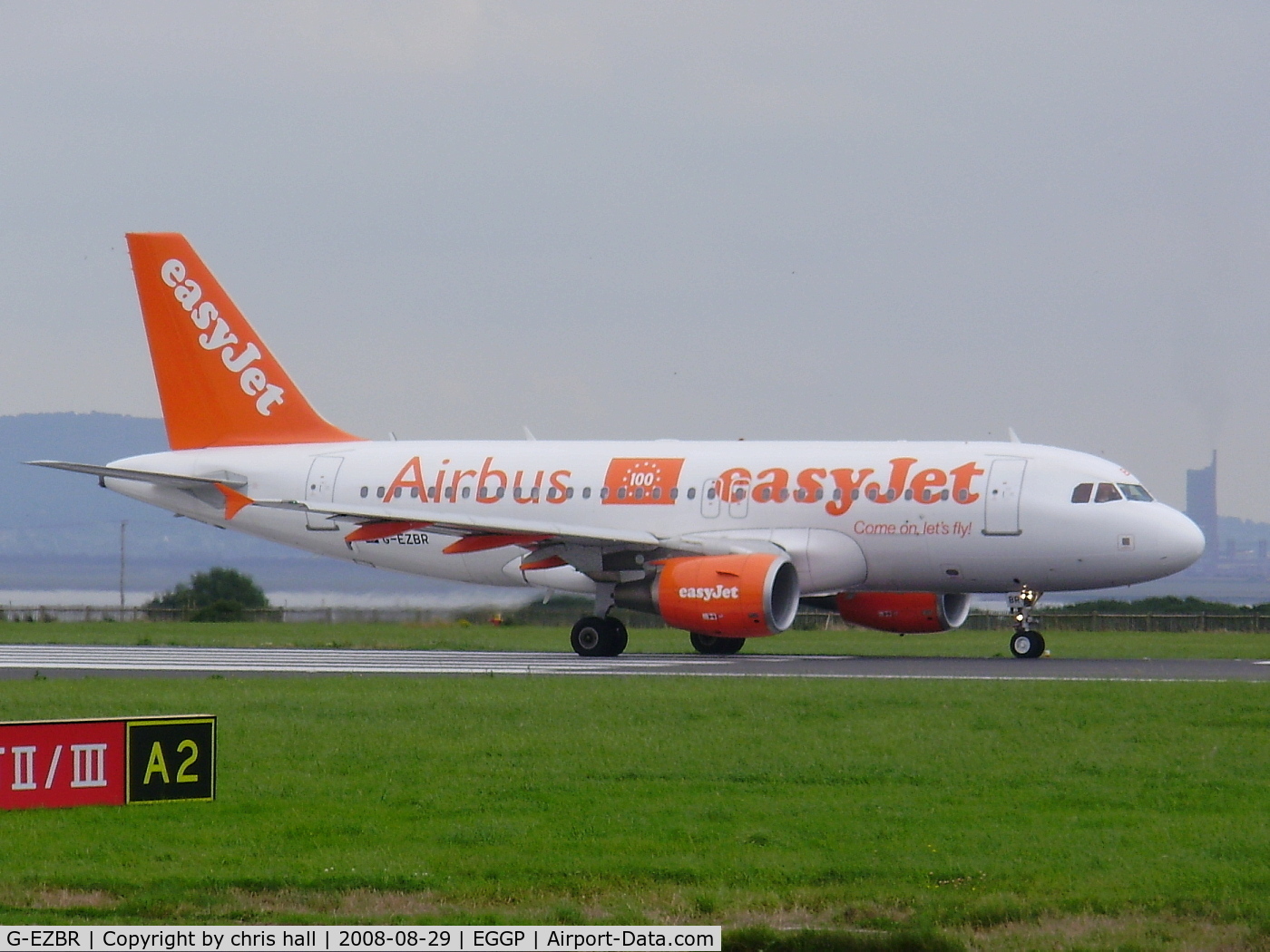 G-EZBR, 2007 Airbus A319-111 C/N 3088, Easijet's 100th Airbus