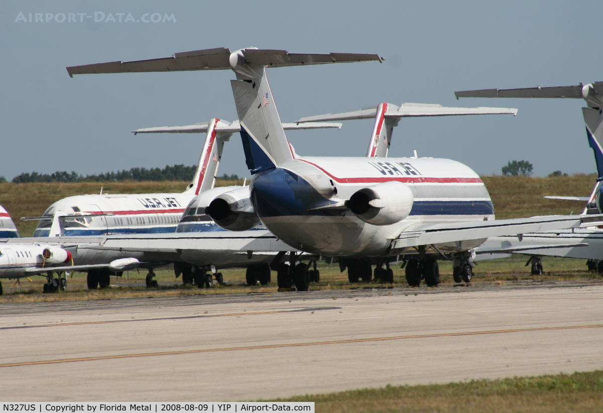 N327US, Douglas DC-9-33F C/N 47414, USA Jet DC-9-33F