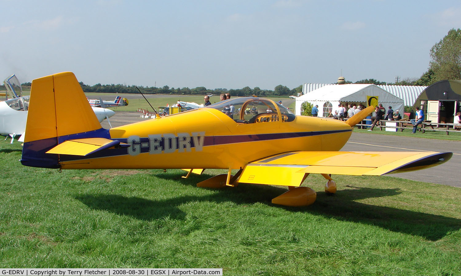 G-EDRV, 2004 Vans RV-6A C/N PFA 181A-13451, Participant in the 2008 RV Fly-in at North Weald Uk