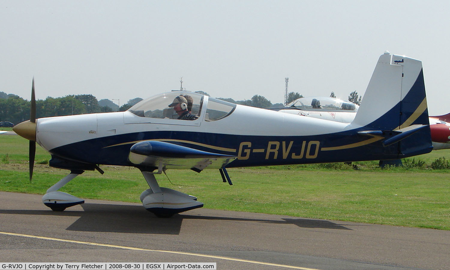 G-RVJO, 2007 Vans RV-9A C/N PFA 320-13778, Participant in the 2008 RV Fly-in at North Weald Uk
