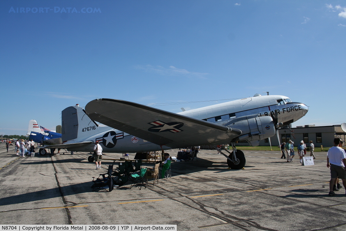 N8704, 1944 Douglas DC3C-S4C4G (TC-47B-30-DK) C/N 33048, C-47 Yankee Doodle Dandy