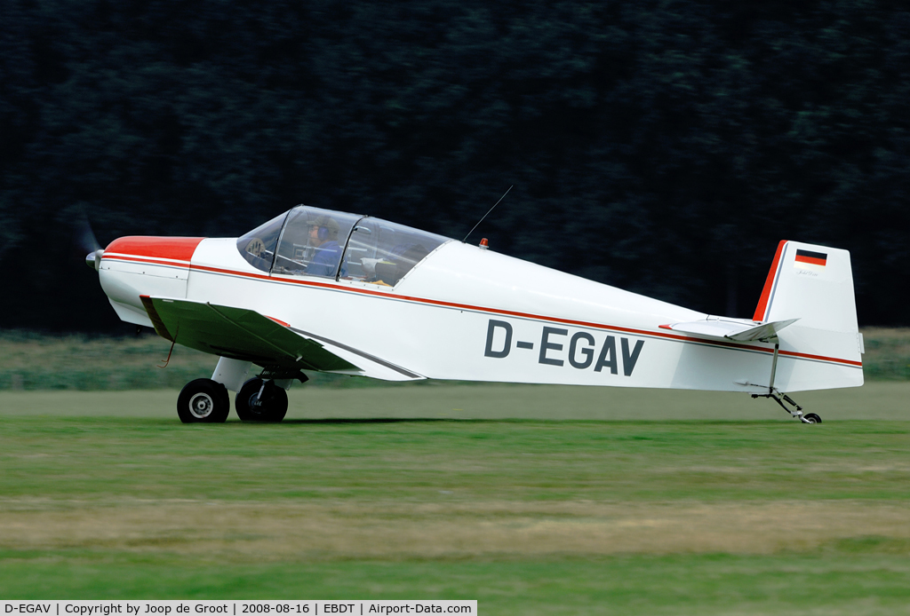 D-EGAV, Jodel (Wassmer) D-120 Paris Nice C/N Not found D-EGAV, old timer fly in 2008