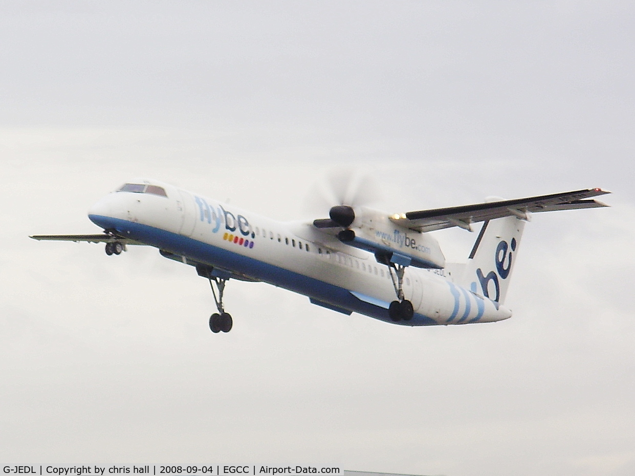 G-JEDL, 2002 De Havilland Canada DHC-8-402Q Dash 8 C/N 4067, Flybe