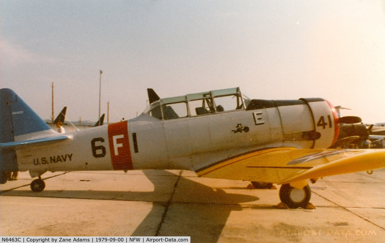 N6463C, North American SNJ-7 C/N 88-13586, CAF SNJ at Carswell AFB