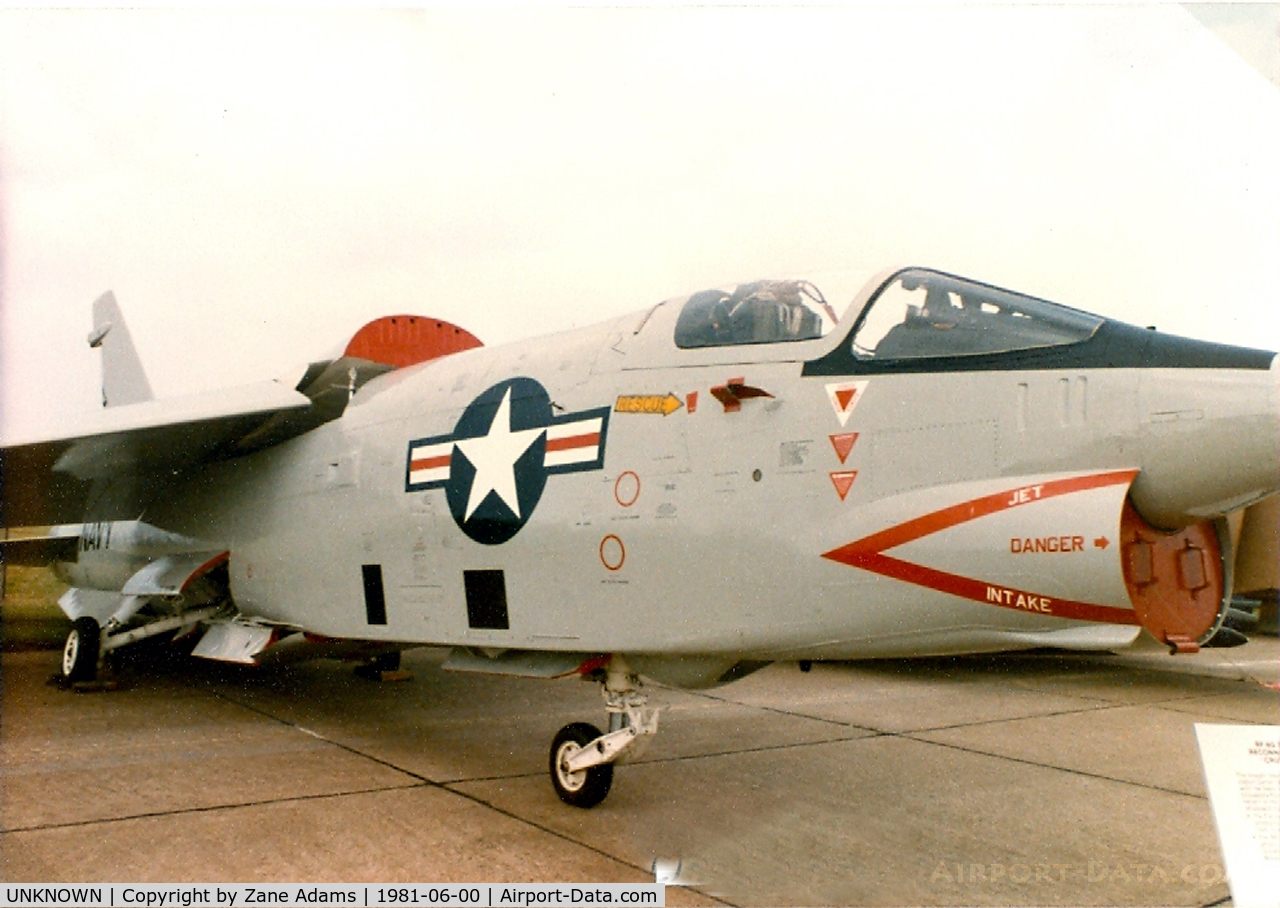 UNKNOWN, , LTV RF-8 at the former Dallas Naval Air Station