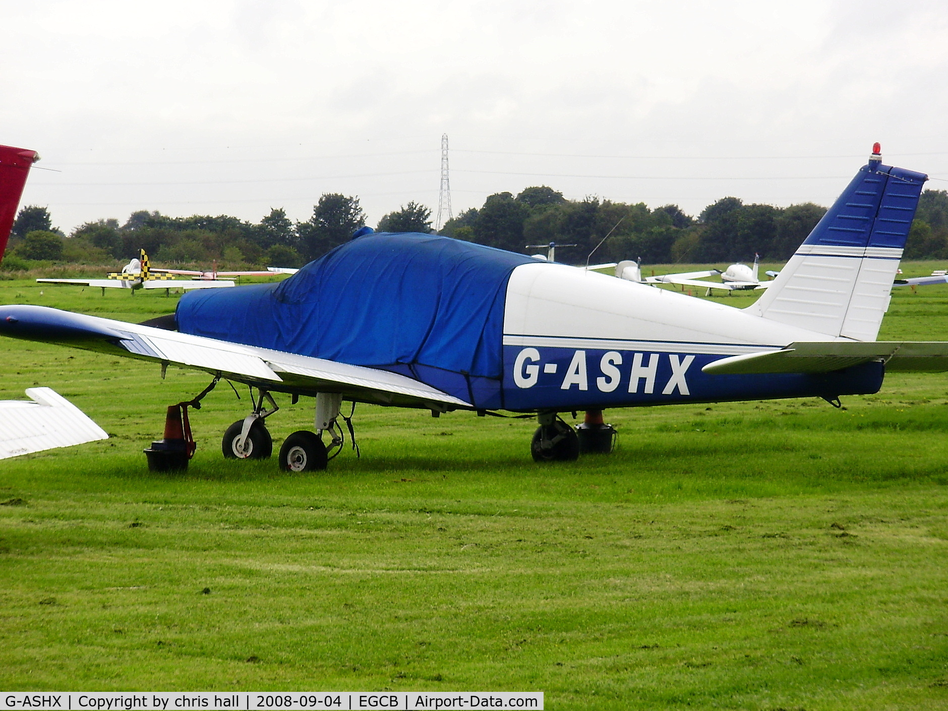 G-ASHX, 1963 Piper PA-28-180 Cherokee C/N 28-1266, private