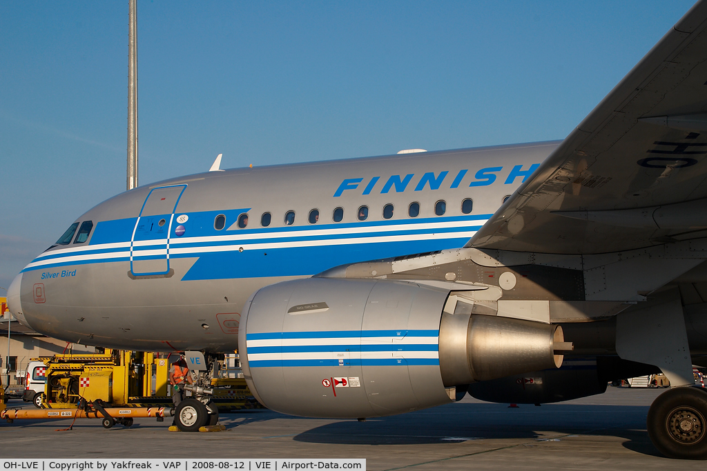 OH-LVE, 2002 Airbus A319-112 C/N 1791, Finnair Airbus 319