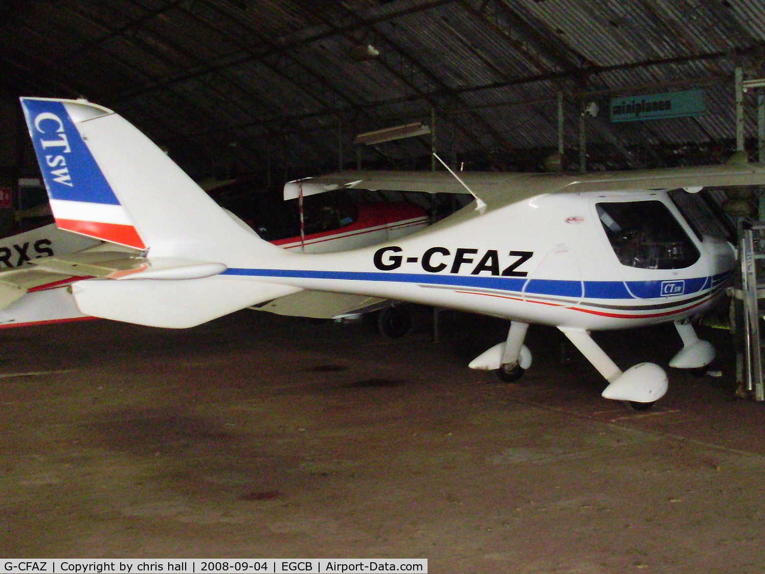 G-CFAZ, 2007 Flight Design CTSW C/N 8347, private