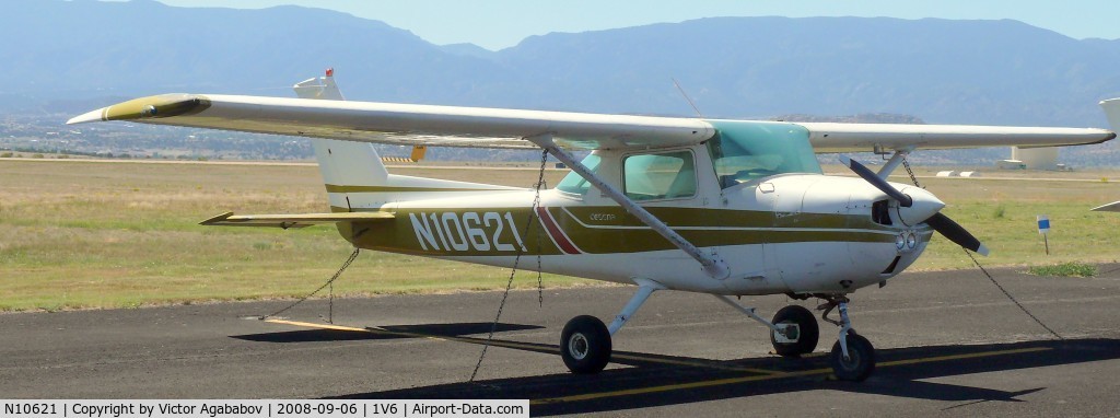 N10621, 1973 Cessna 150L C/N 15074930, At Fremont County Airport
