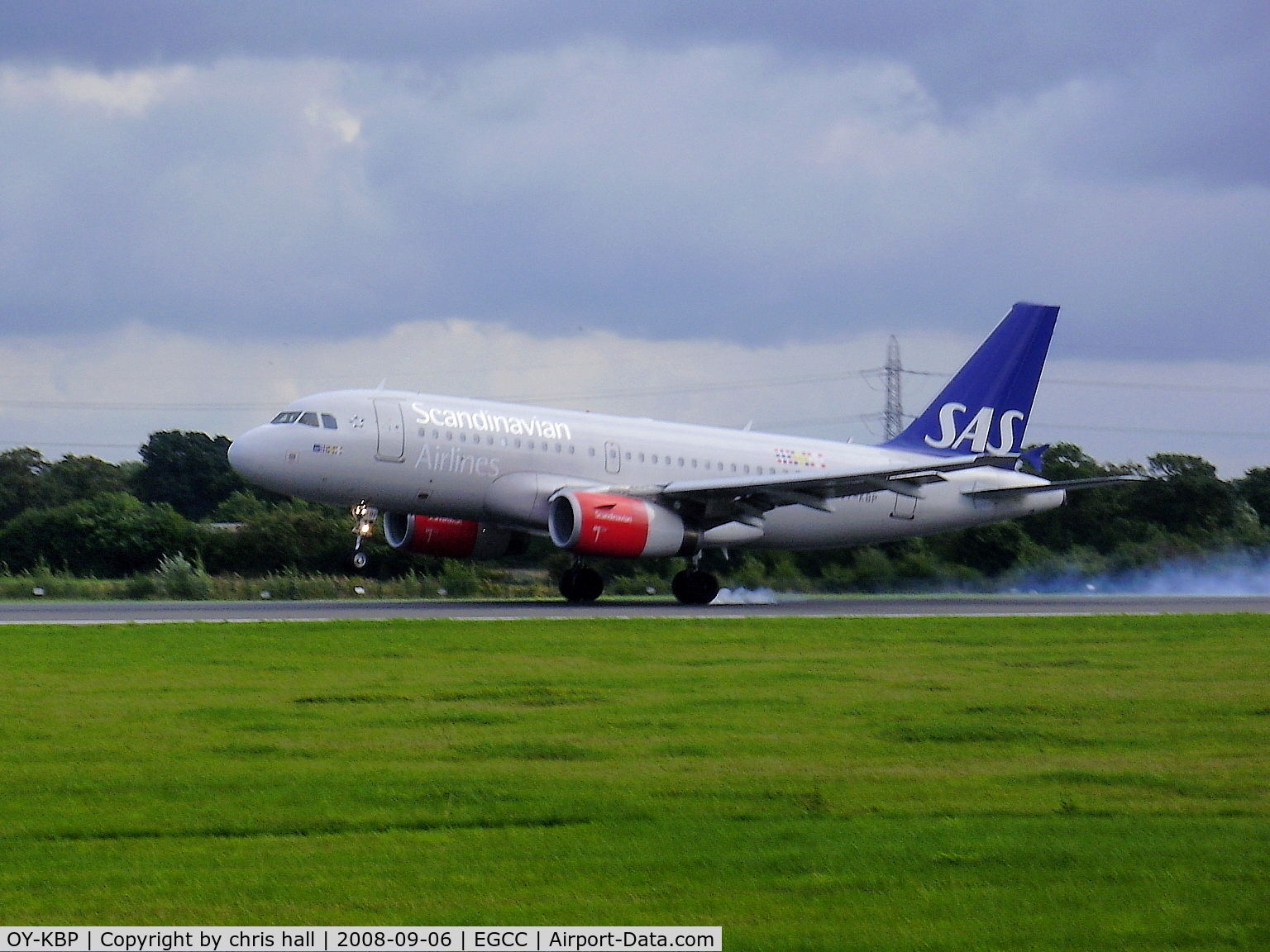 OY-KBP, 2006 Airbus A319-132 C/N 2888, Scandinavian Airlines