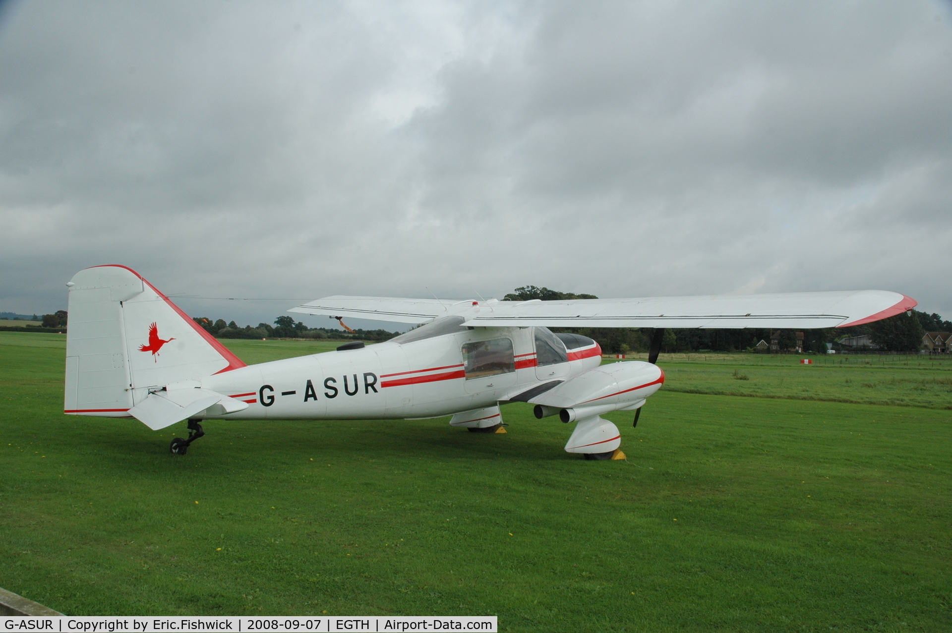 G-ASUR, 1964 Dornier Do-28A-1 C/N 3051, 2. G-ASUR at Shuttleworth Pagent Air Display 07 Sep 08
