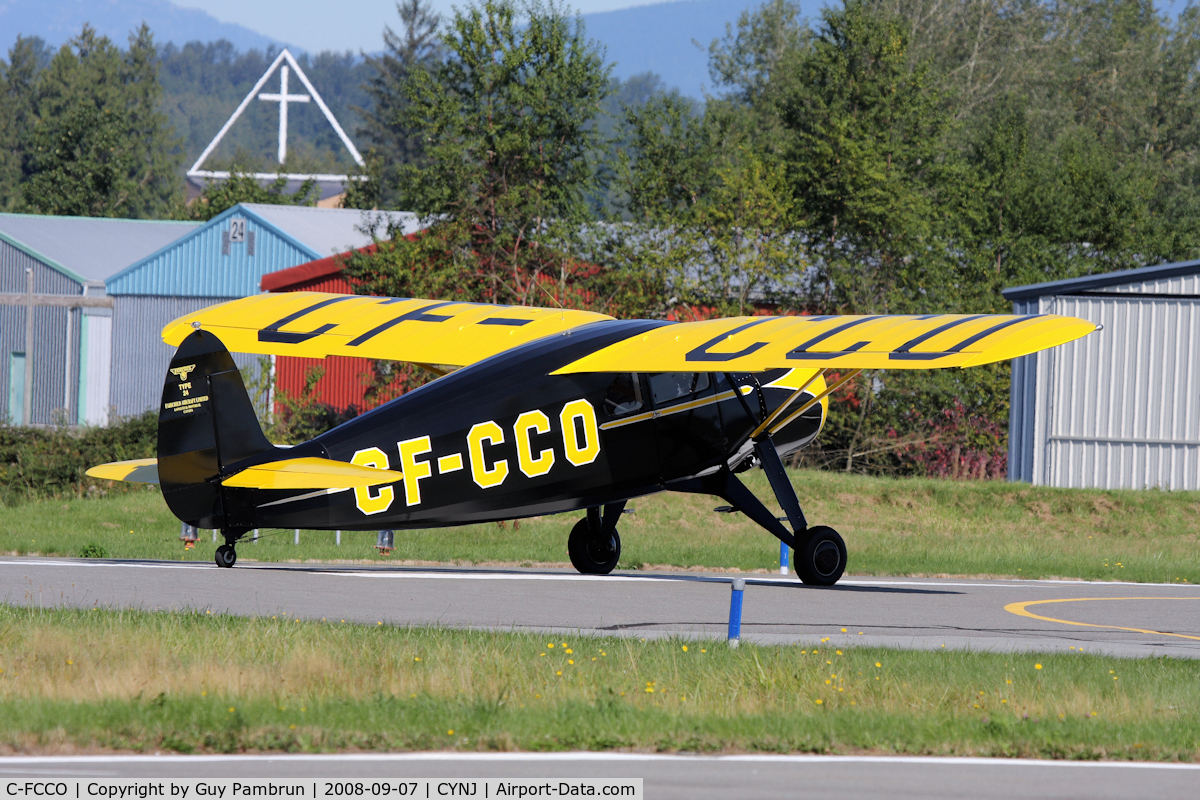 C-FCCO, Fairchild 24 C8E C/N 2802, Ready to go............