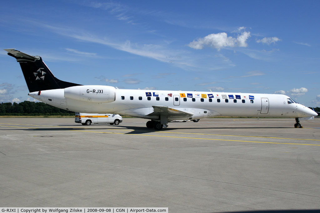 G-RJXI, 2001 Embraer EMB-145EP (ERJ-145EP) C/N 145454, visitor