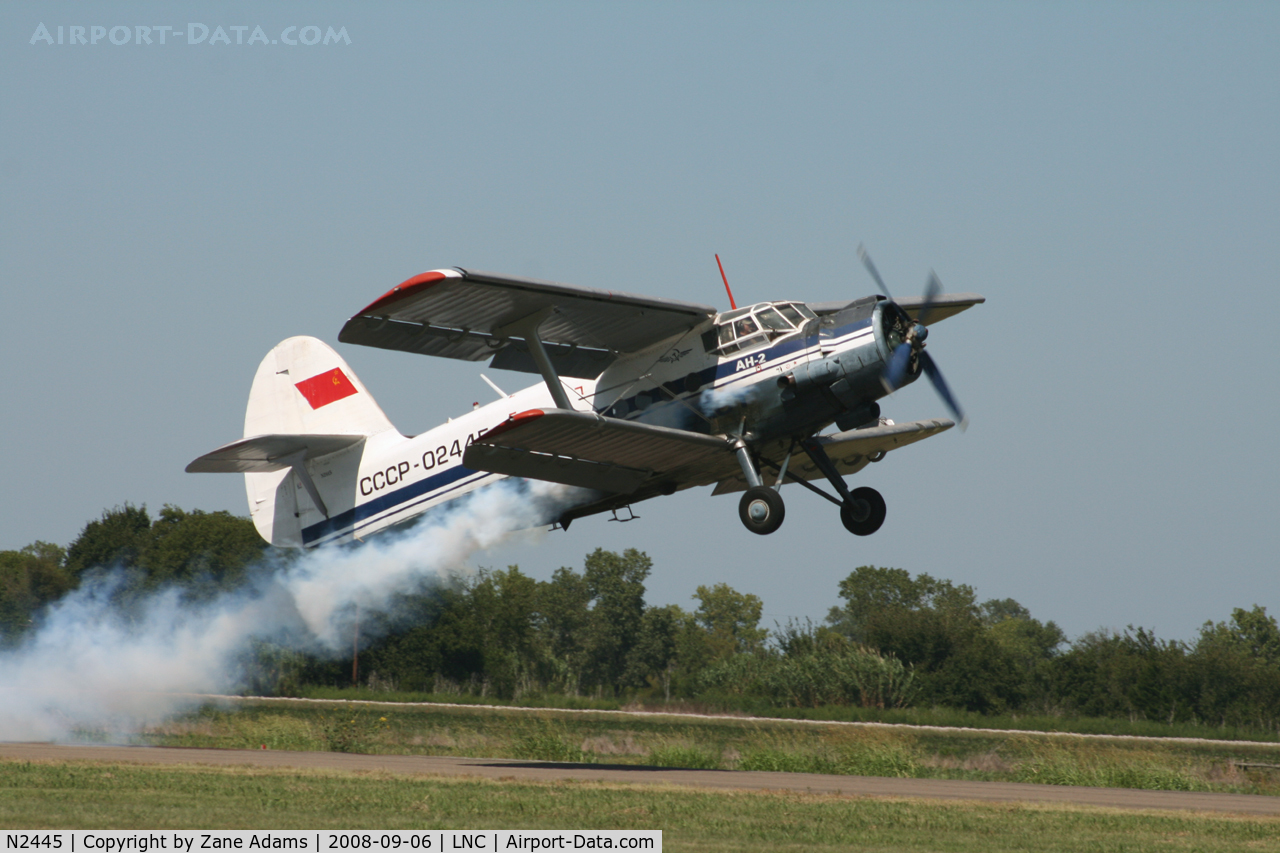 N2445, 1970 Antonov AN-2 C/N 1G11756, At the DFW CAF open house 2008