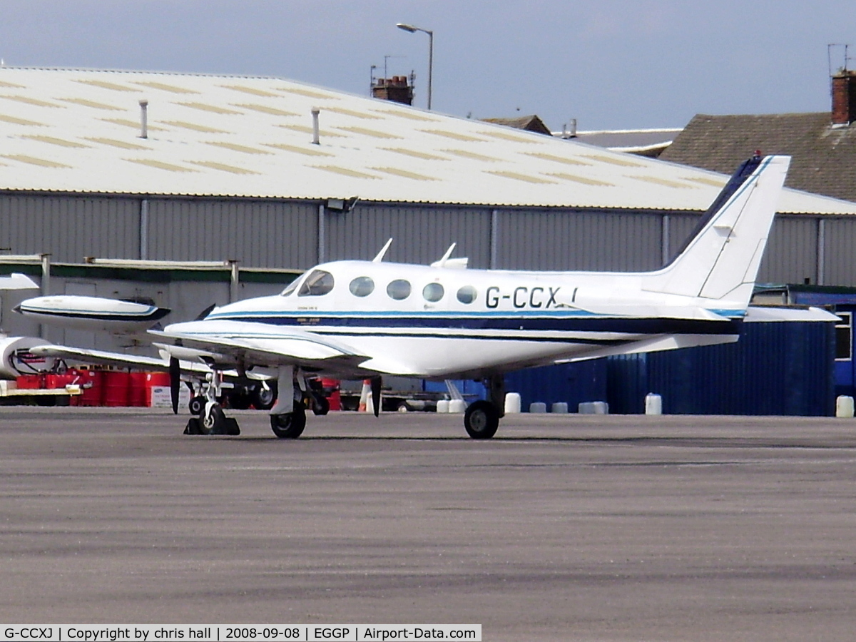 G-CCXJ, 1980 Cessna 340A C/N 340A0912, KILO AVIATION LTD, Previous ID: N25PJ