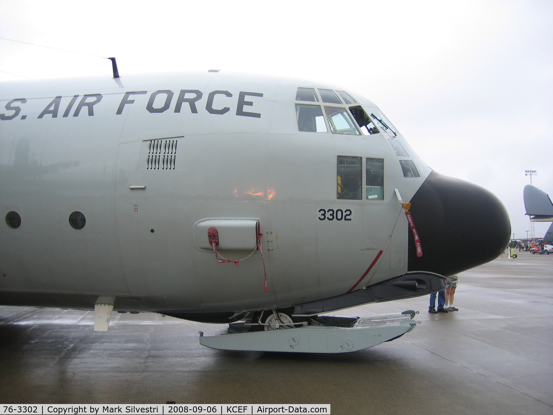 76-3302, 1976 Lockheed LC-130H Hercules C/N 382-4731, Westover ARB 2008