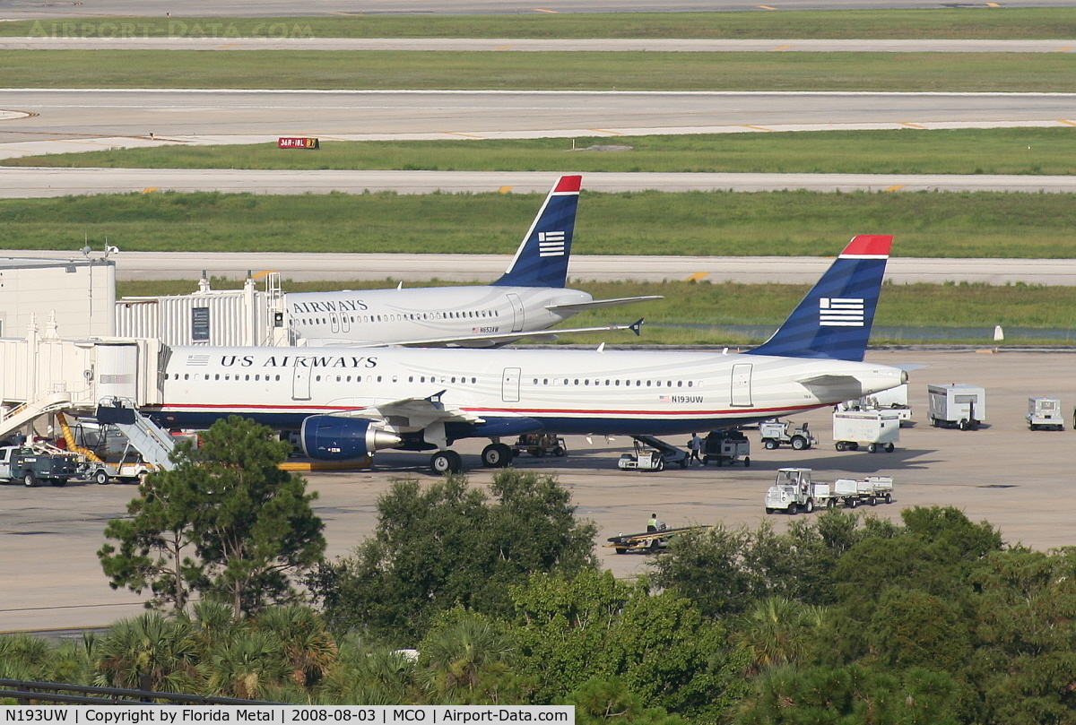 N193UW, 2008 Airbus A321-211 C/N 3584, US Airways A321