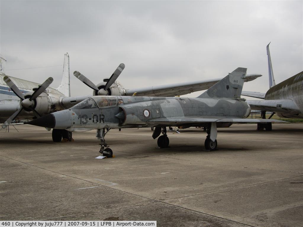 460, Dassault Mirage IIIE C/N 460, on preservation at Le Bourget Muséum