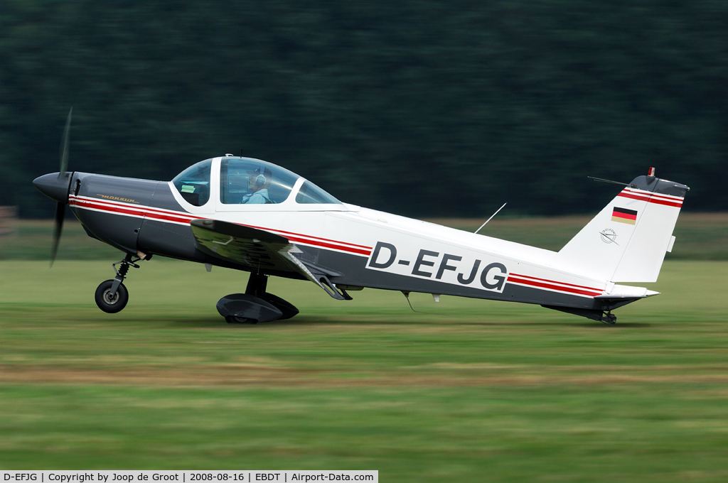 D-EFJG, 1971 Bolkow BO-209 Monsun 160RV C/N 129, old timer fly in 2008