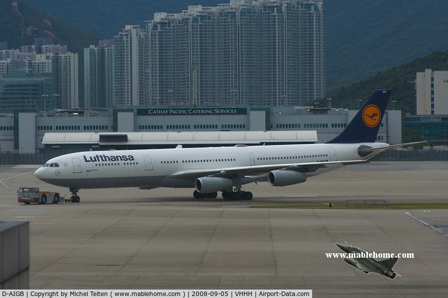 D-AIGB, 1993 Airbus A340-311 C/N 024, Lufthansa