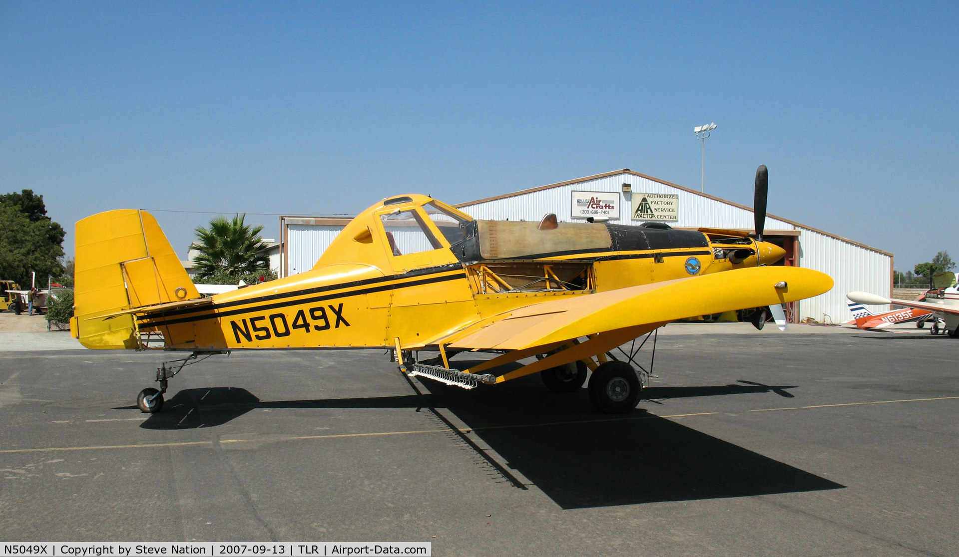 N5049X, 1978 Ayres S-2R C/N 2416R, Moore Aviation 1978 Ayres Corporation S-2R sprayer @ Tulare, CA
