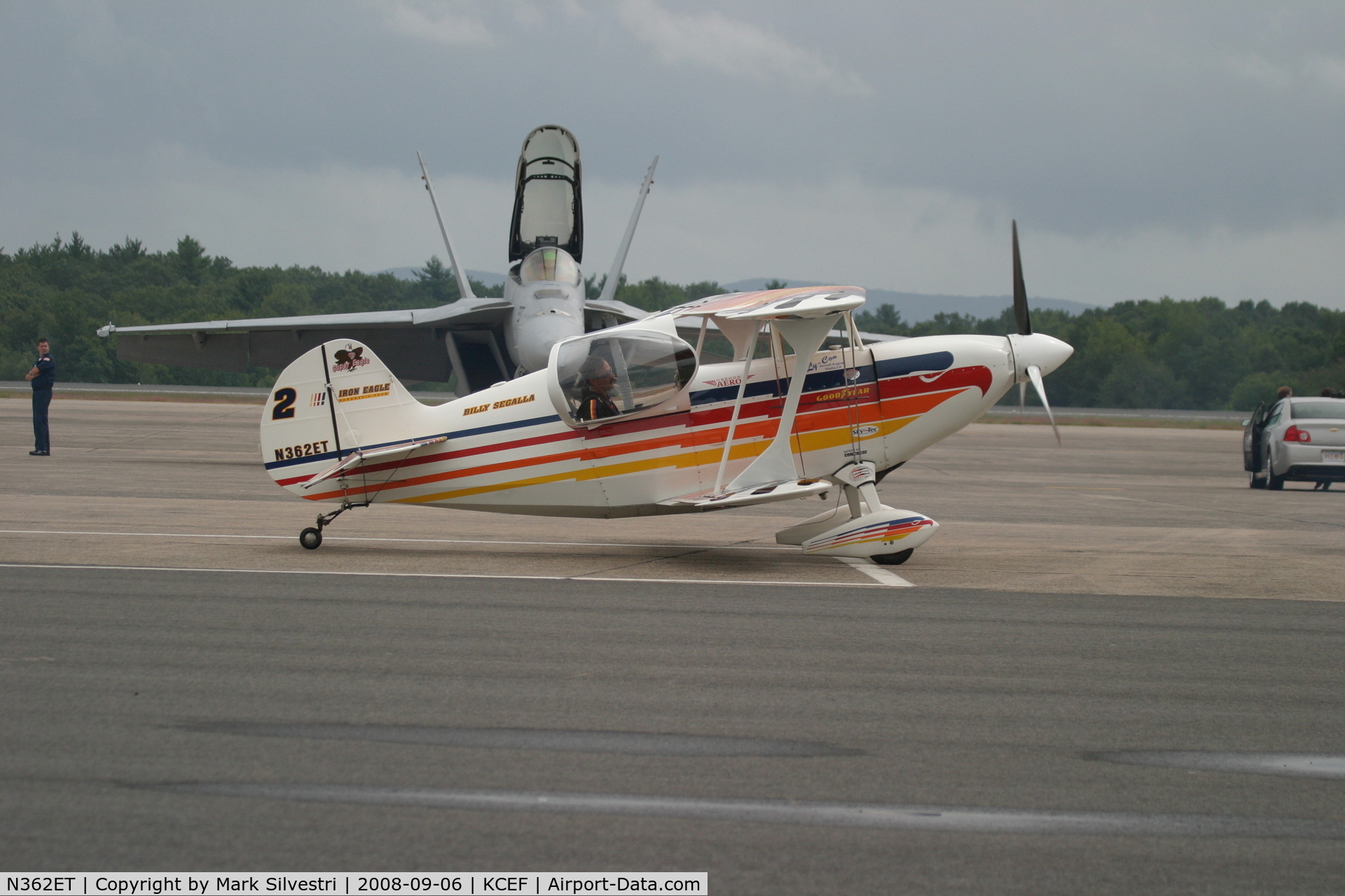 N362ET, 1982 Christen Eagle II C/N LYNN 0001, Westover ARB 2008