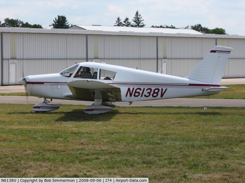 N6138V, 1968 Piper PA-28-140 C/N 28-23988, MERFI Fly-in - Urbana, Ohio